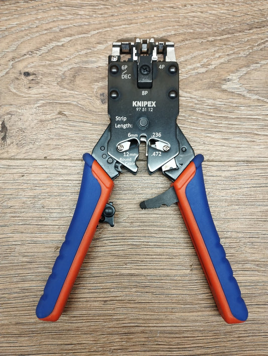 KNIPEX 975112 Crimpzange für Westernstecker, I40515