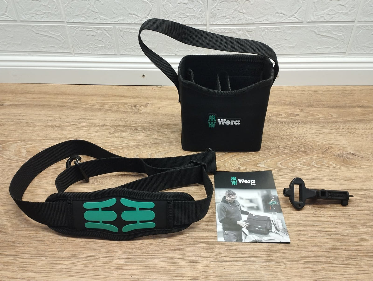 Wera 2go 2 Werkzeugtasche Werkzeug-Container 05004351001 3-teilig