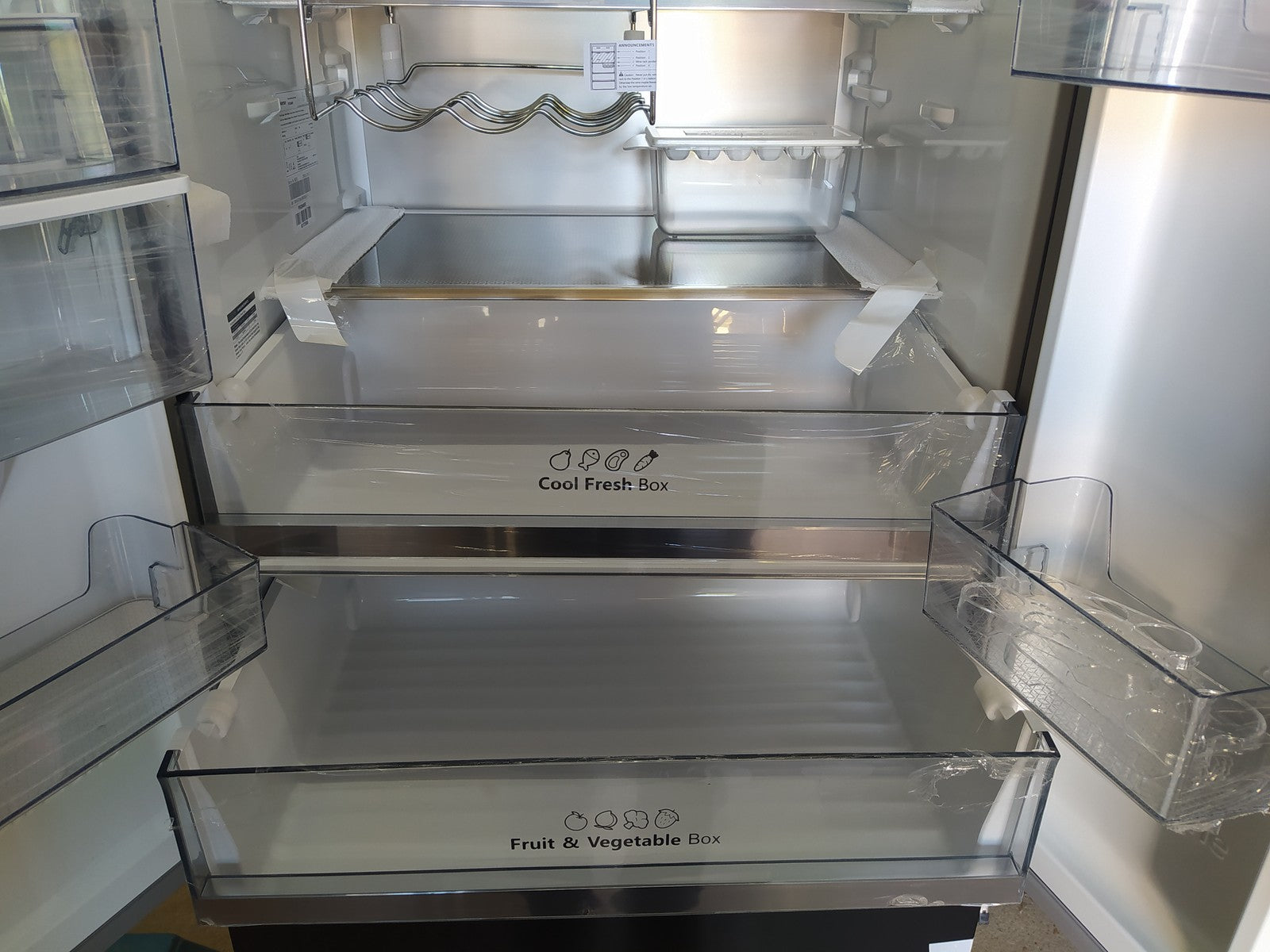 Hisense RF632N4WFE Kühlschrank Freistehend French Door 485L NoFrost I37999