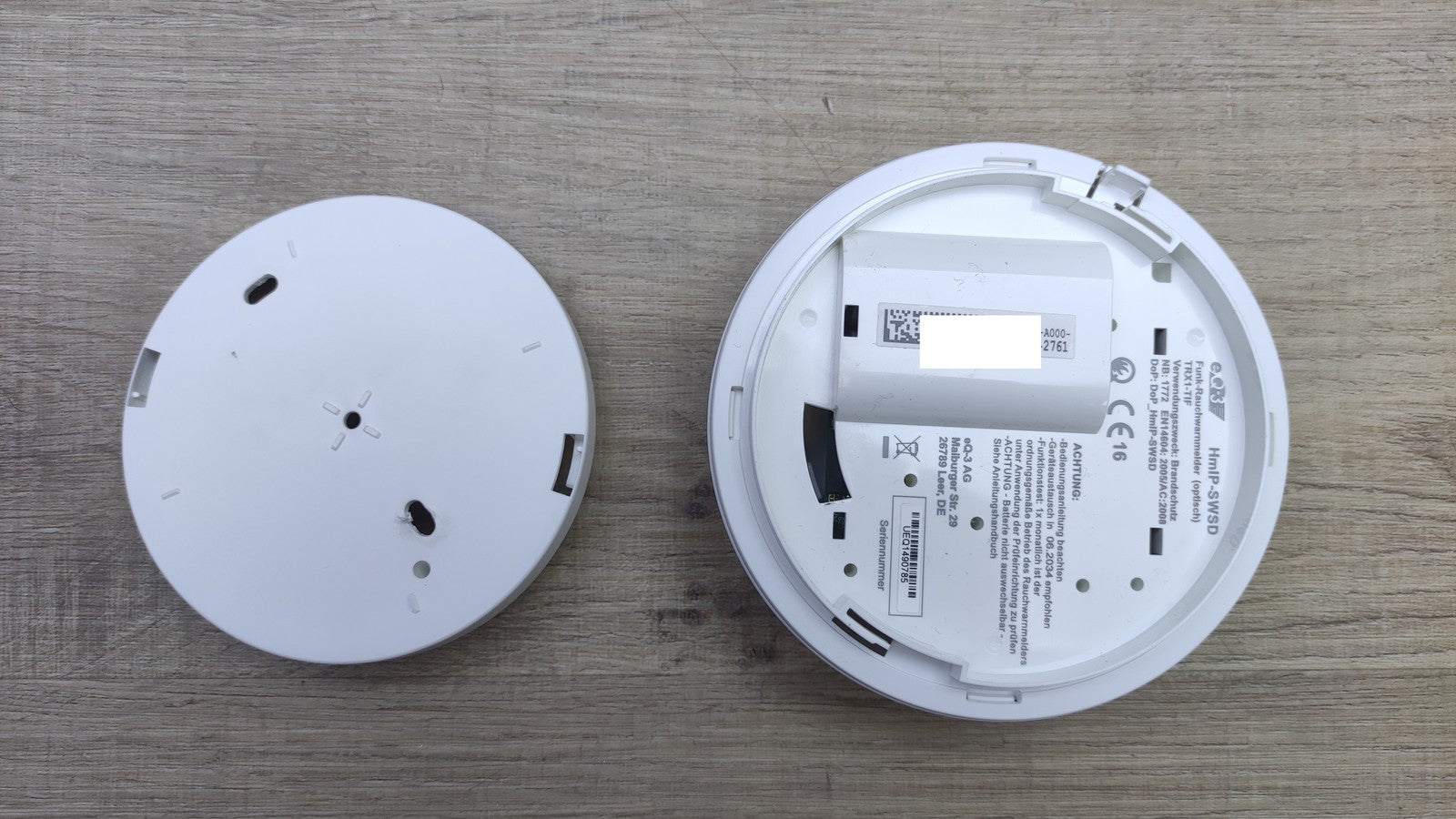 Homematic HmIP-SWSD Rauchwarnmelder 142685A0, I39289