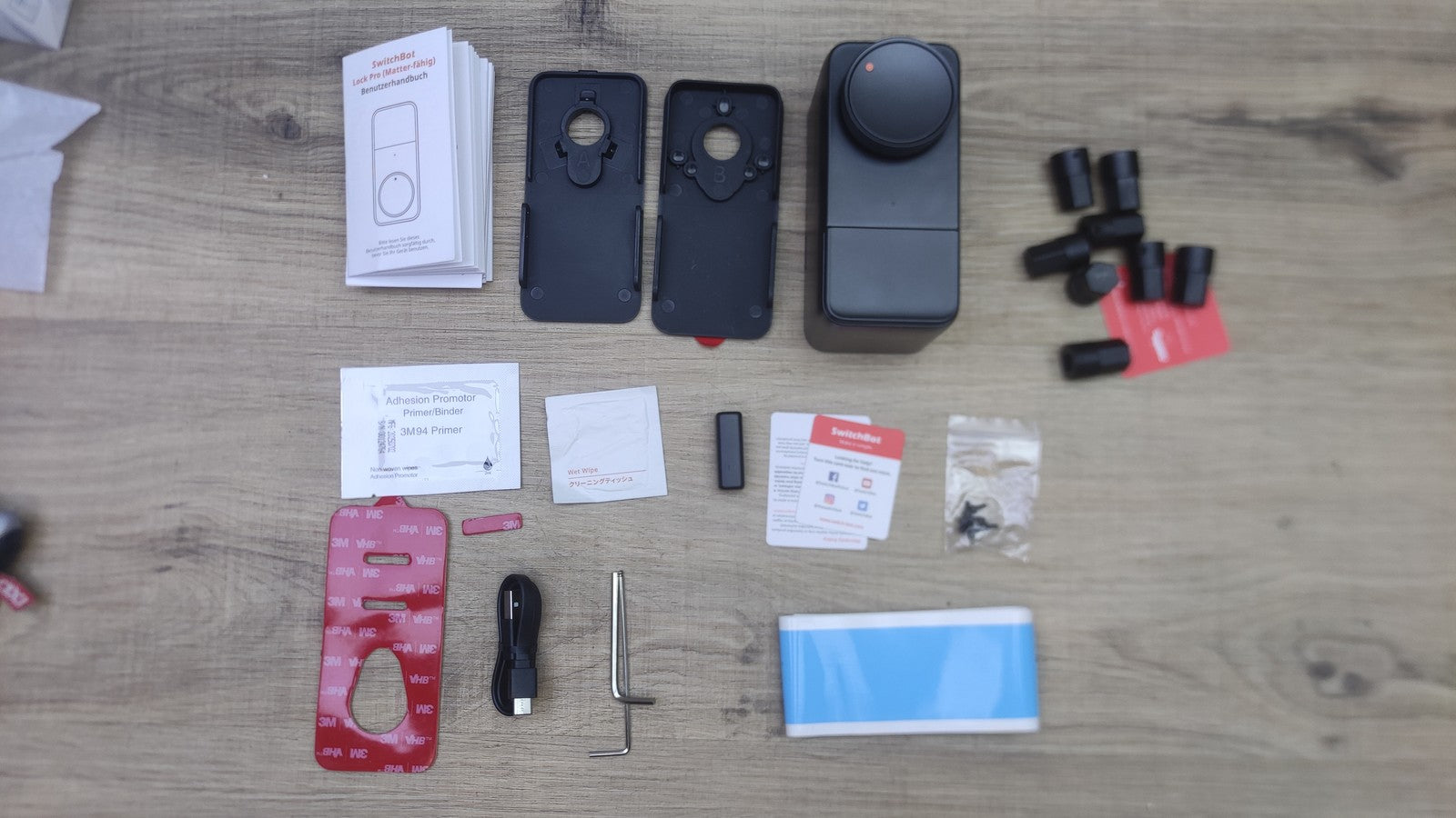SwitchBot WLAN Smart Lock Pro Elektronisches Türschloss, Matter, I38693