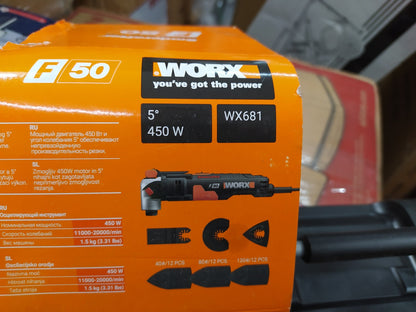 WORX WX681 Multifunktionswerkzeug 450W, I38537