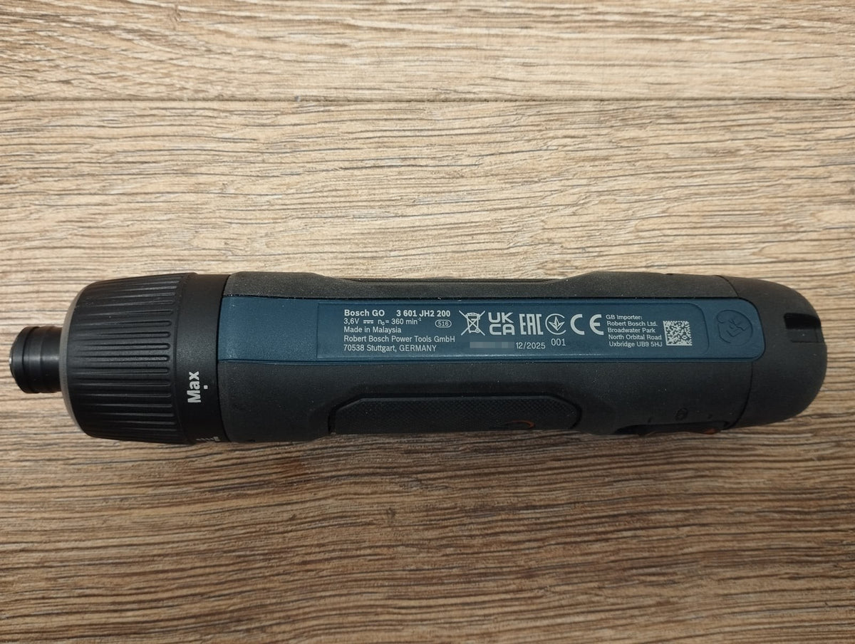 Bosch Professional GO 3 Akku-Stabschrauber mit Werkzeugbox Bit-Set 601 JH2 200