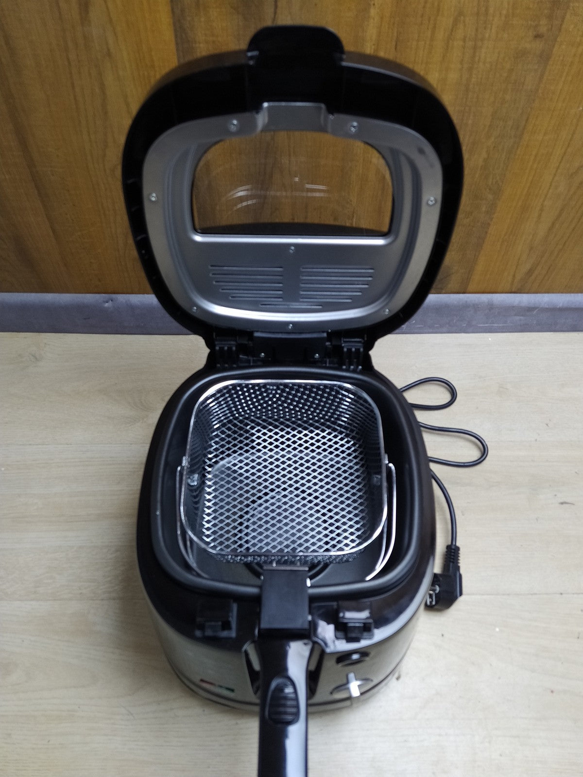 DOMO DO461FR Fritteuse 2,5 L, mit Sichtfenster, 1800 W, I35616