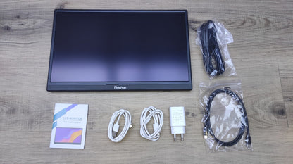 Prechen Tragbarer Touch Monitor 15,6" (HD156) 1920x1080 USB-C HDMI Lautsprecher