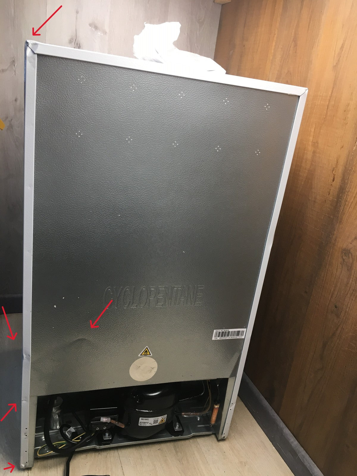 Gorenje R39EPW4 Tischkühlschrank Freistehend, 40dB, 92 L, EEK E, I39436