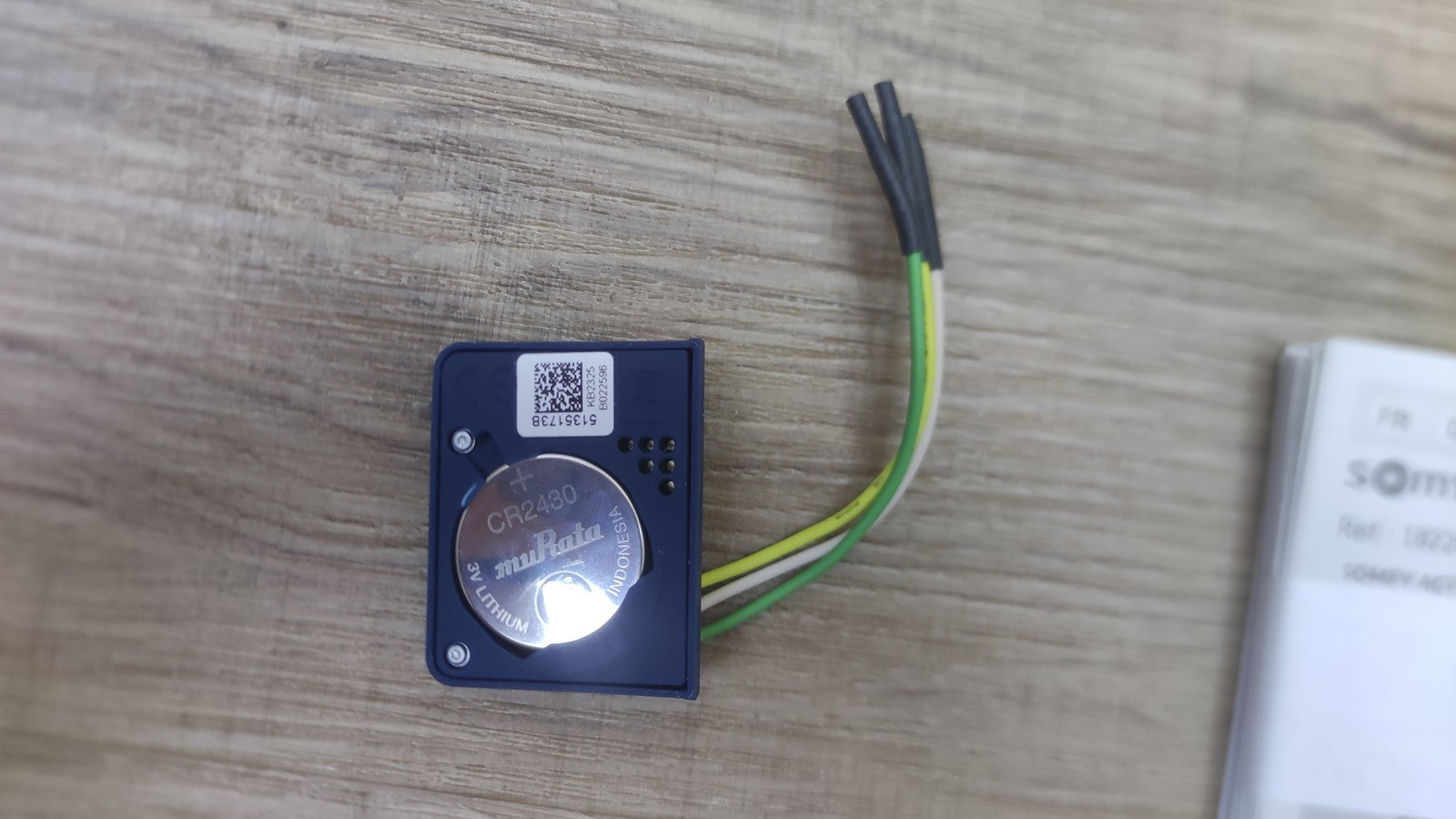 Somfy 1822609 Unterputzsender io, zur Bedienung von io-Produkten, I38651