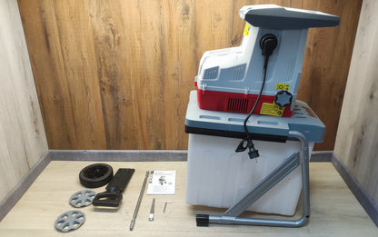IKRA Elektro-Gartenhäcksler ILH 3000 A, 3.000 Watt, Aststärke bis 44mm, I38244