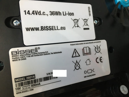Bissell EV675 Staubsauger-Roboter 2601N, für Hartböden und Teppiche, I36660