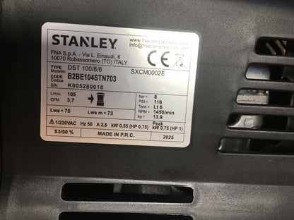 Stanley DST 100/8/6 Elektro-Kompressor, I40998