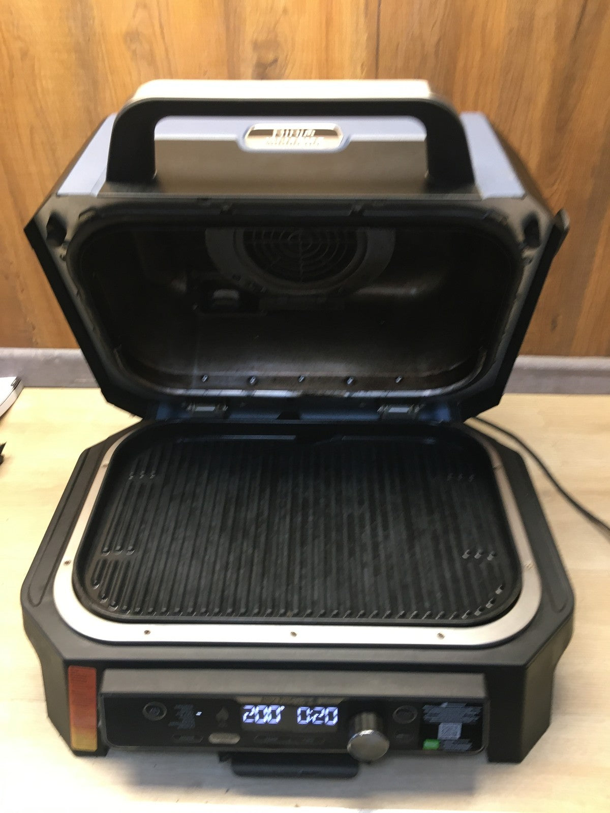Ninja Woodfire Pro Connect XL Elektrischer BBQ Smoker Grill OG901EUAMZ, I37719