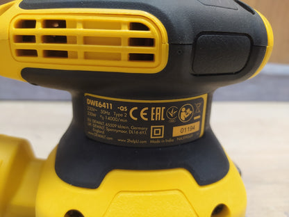 DeWalt DWE6411 Vibratiosnschleifer/ Schwingschleifer, 230 Watt, I38456