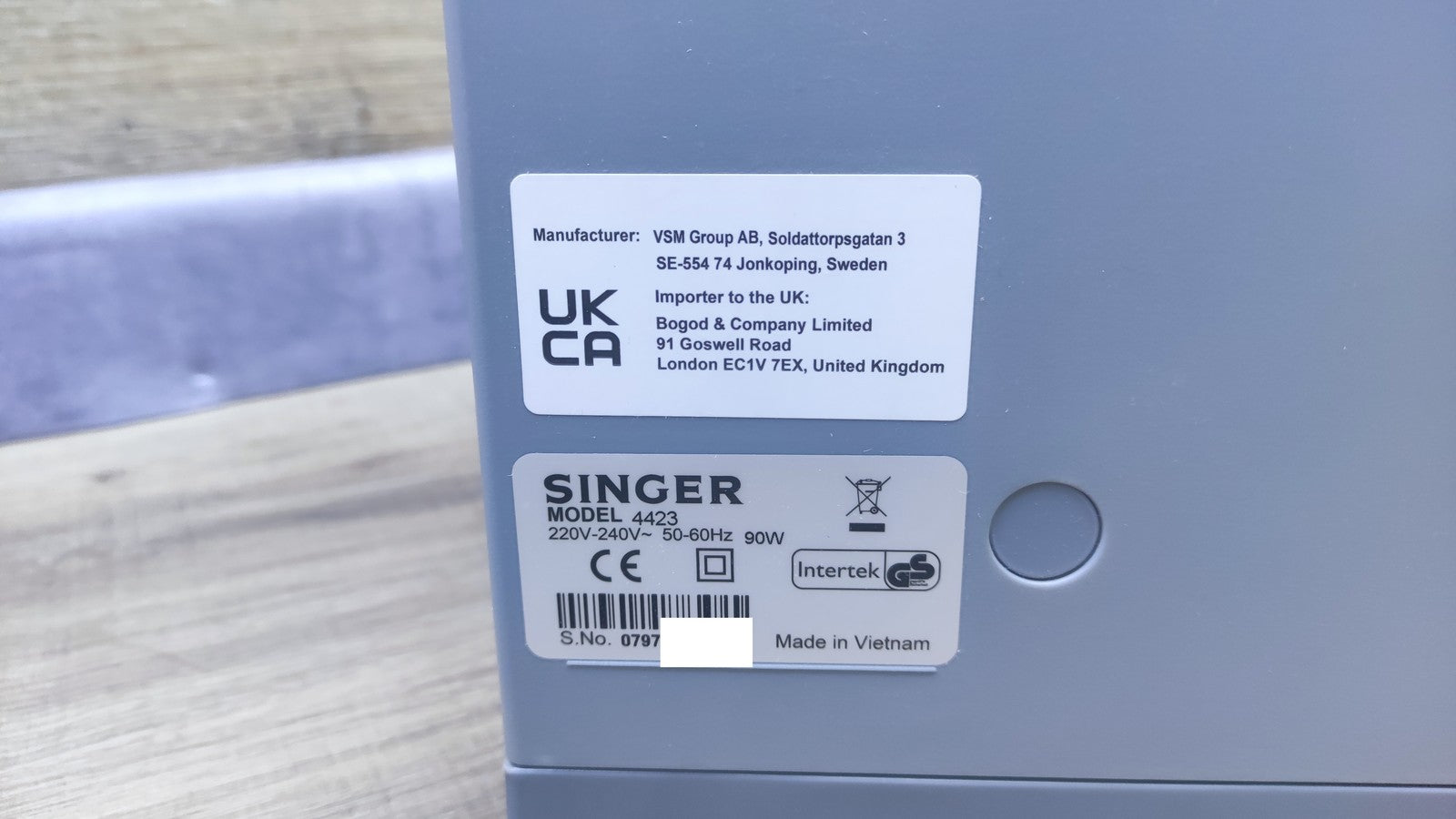 Singer Heavy Duty HD 4423 Nähmaschine, I37725
