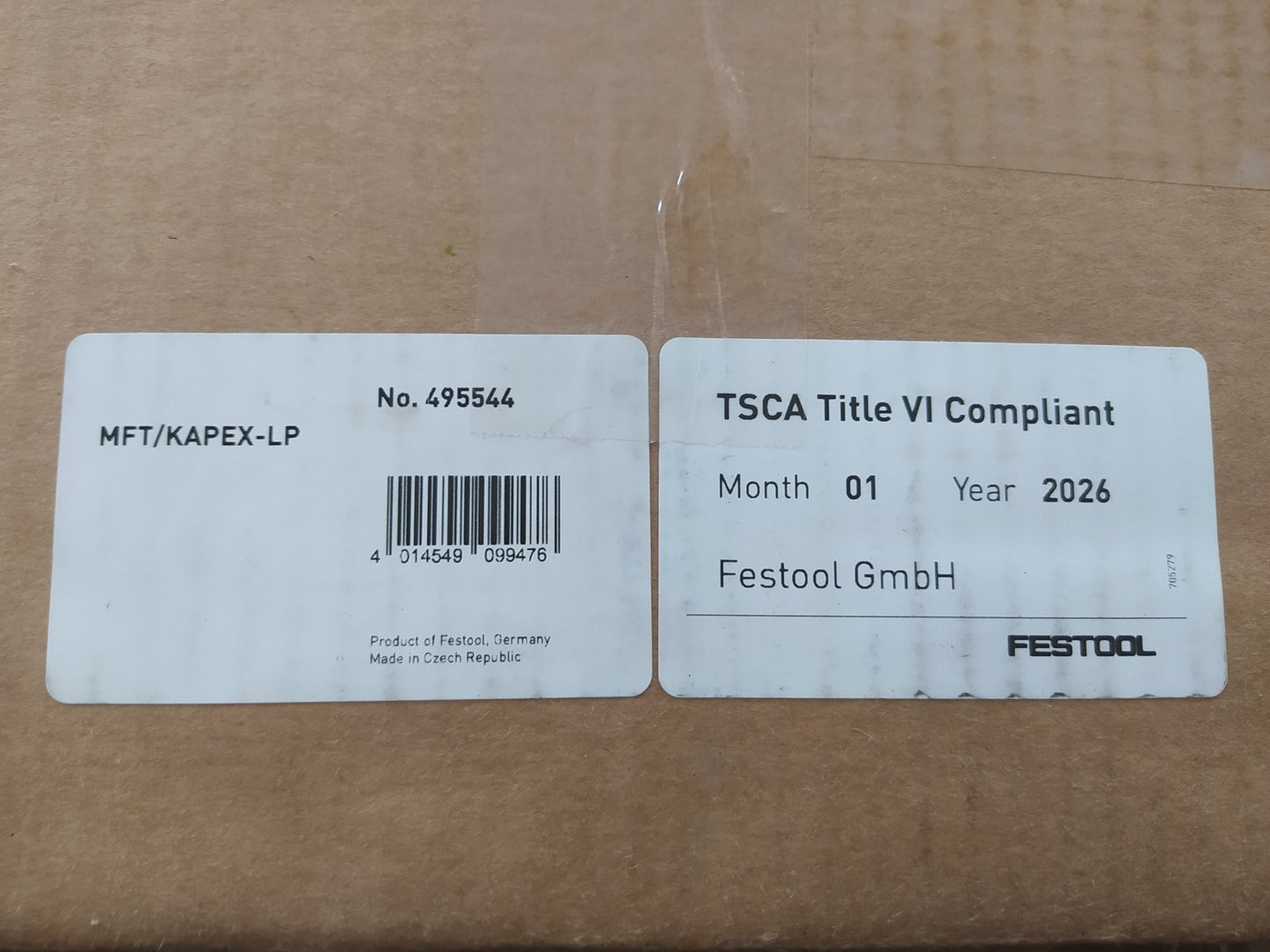 Festool 495544 MFT/KAPEX-LP Bohrlochplatte, I37913