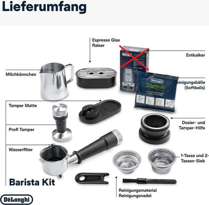 De'Longhi La Specialista Arte EC9155.MB Espressomaschine mit Mahlwerk, I39781