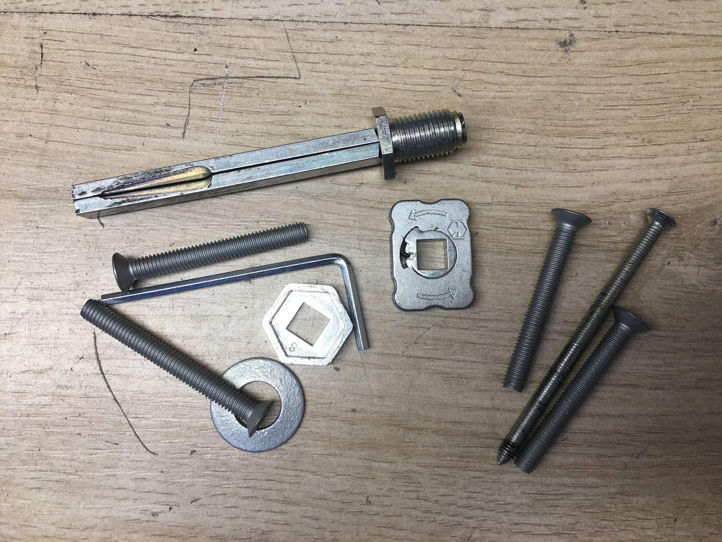 ABUS Tür-Schutzbeschlag KLZS714 F1, mit Zylinderschutz eckig, aluminium, I38482