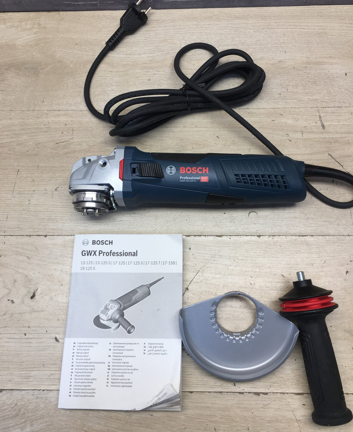 Bosch Professional Winkelschleifer GWX 19-125 S, 1900 W, I40797