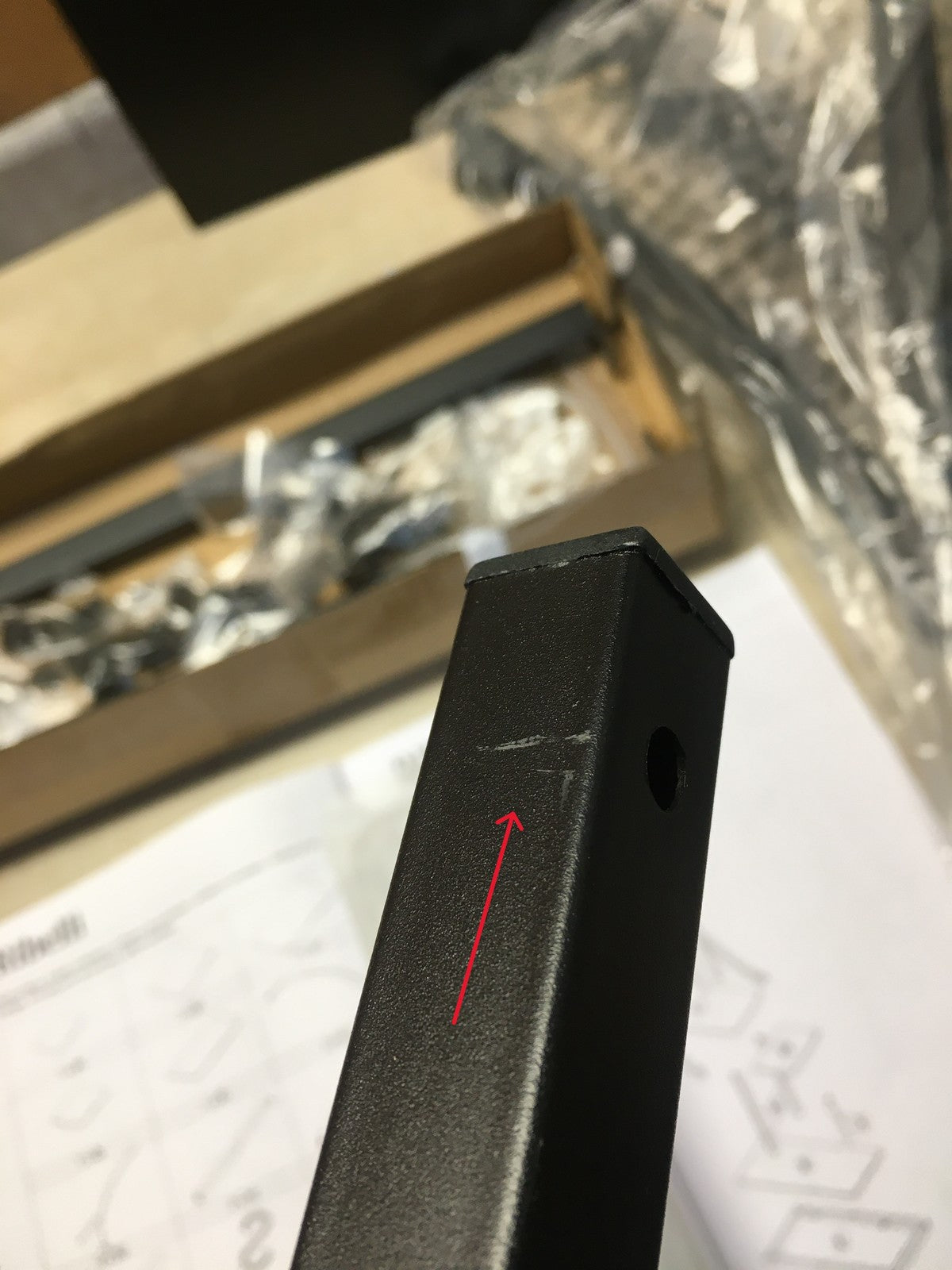 Ribelli 500750 Metall-Pflanzenständer 5-stufig in Halbmondform schwarz, I38330
