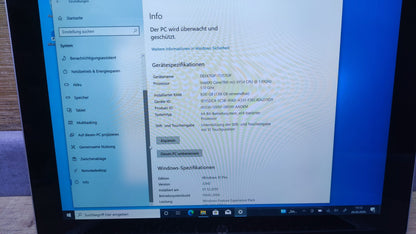HP Elite x2 1012 G1 Tablet Touch 12" FHD 1920x1280 Intel M5-6Y54 8GB 256GB LTE