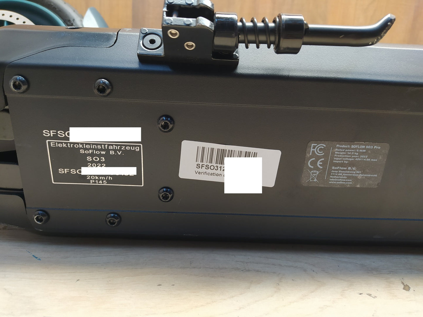 SOFLOW SO3 Pro E-Scooter, I37703