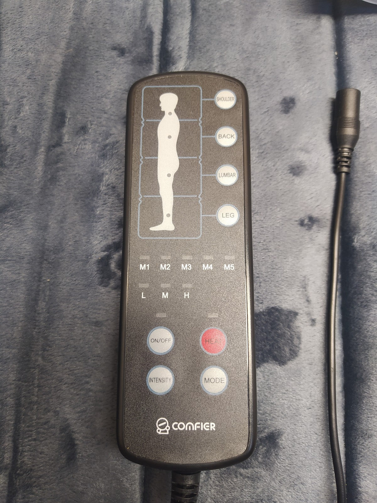 Comfier Shiatsu CF-3603U Massagematte mit Wärmefunktion, I37778