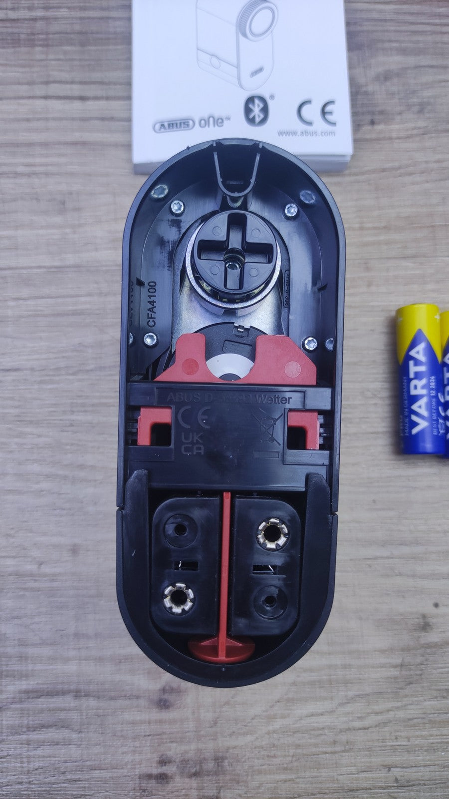 ABUS CFA4100 Türschlossantrieb LOXERIS One, schwarz, I37292