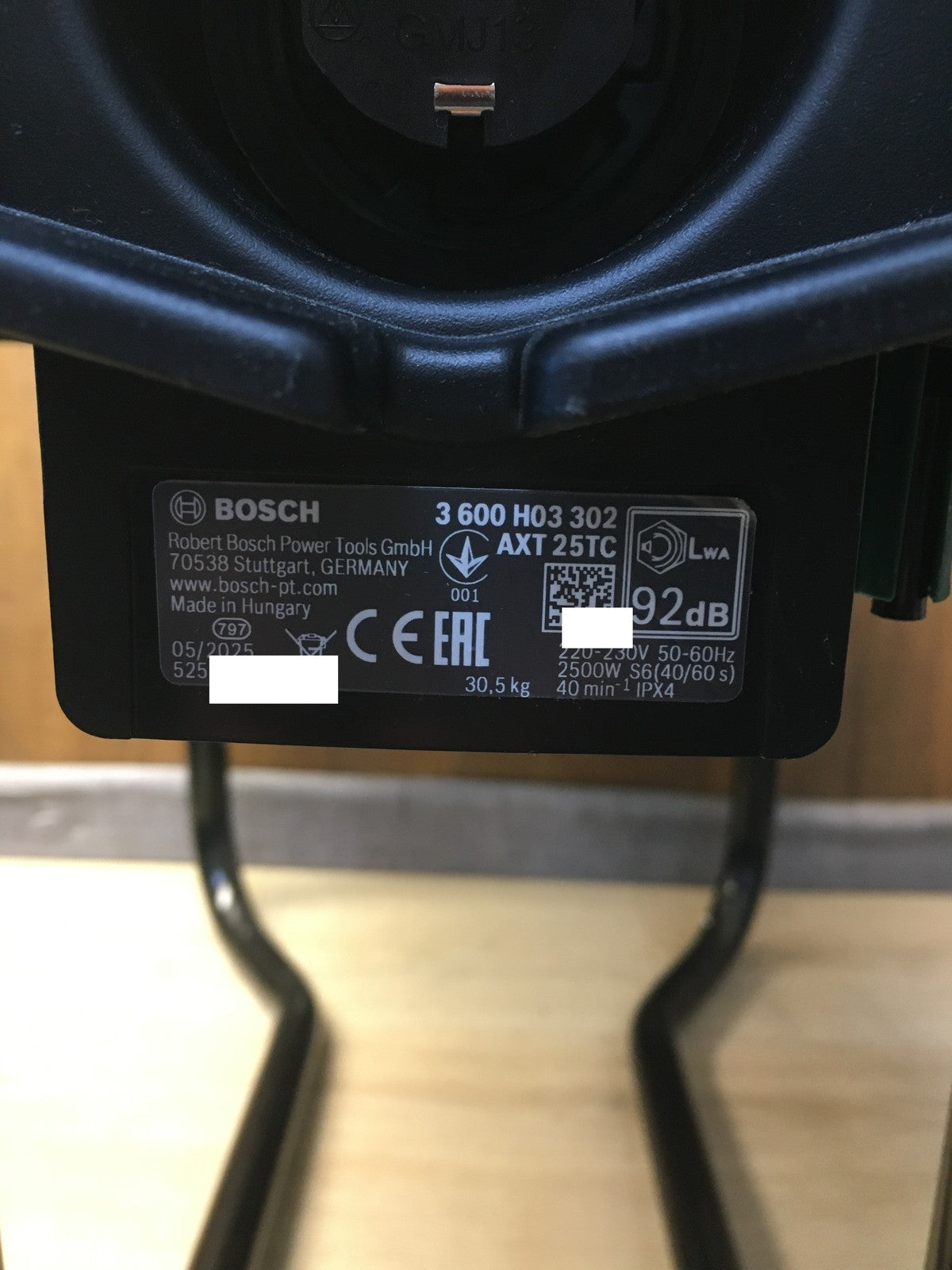 Bosch Elektro-Häcksler AXT 25 TC, 2.500 W, I38425