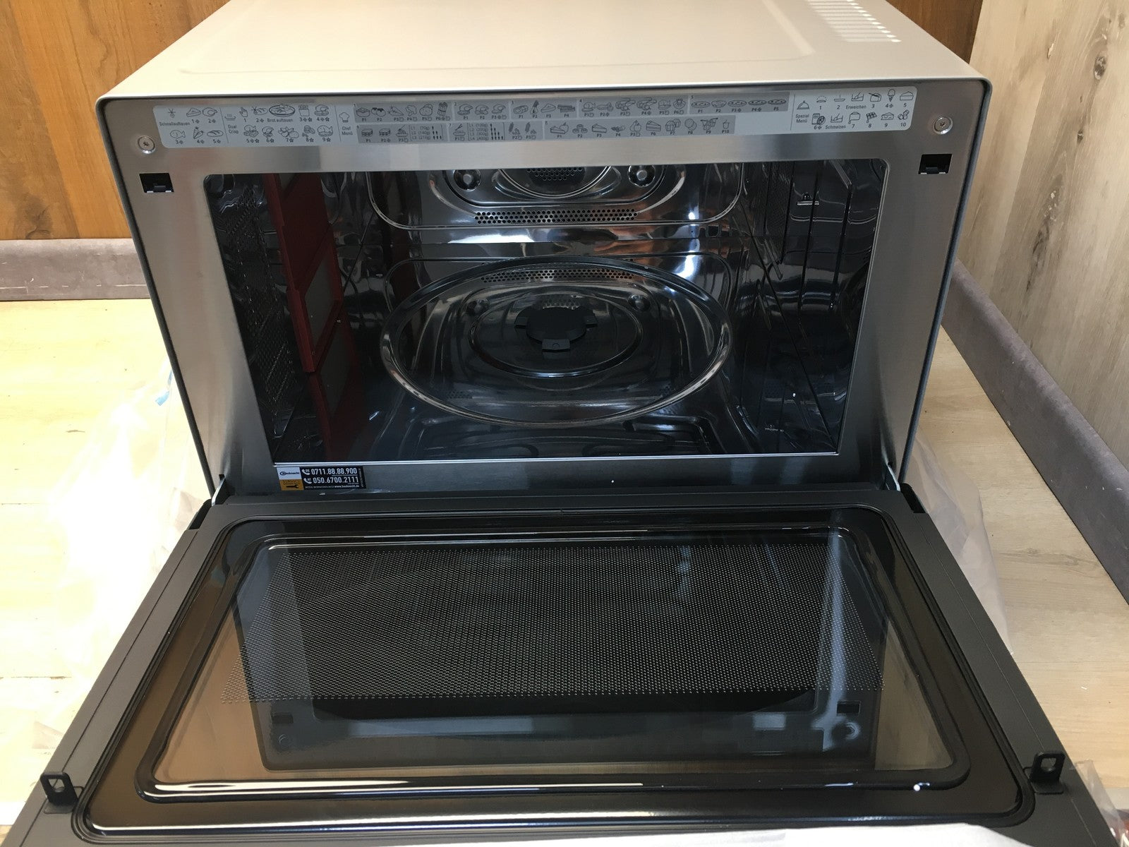 Bauknecht MW 3391 SX 5 in 1-Multifunktionsmikrowelle, 1000 W, 33 L, I38896