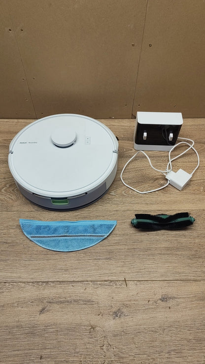 iRobot Roomba 105 Combo Saugroboter mit Wischfunktion, weiß, I40028