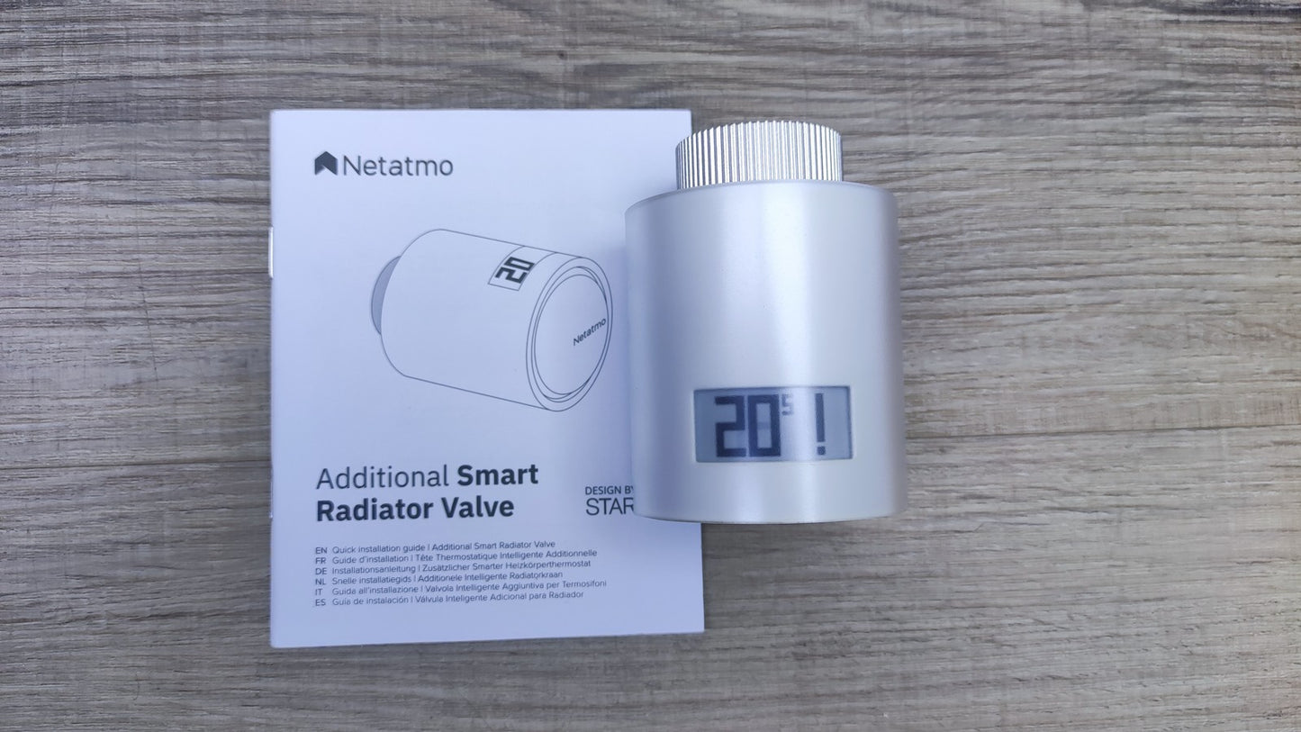 NETATMO NRV01 Heizkörperthermostat programmierbar, I36272