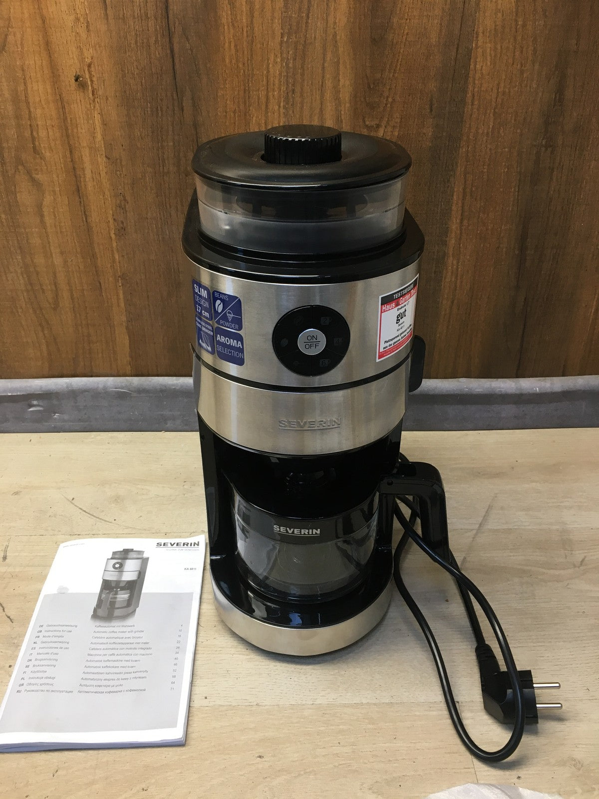 Severin KA 4811 Filterkaffeemaschine, I39016