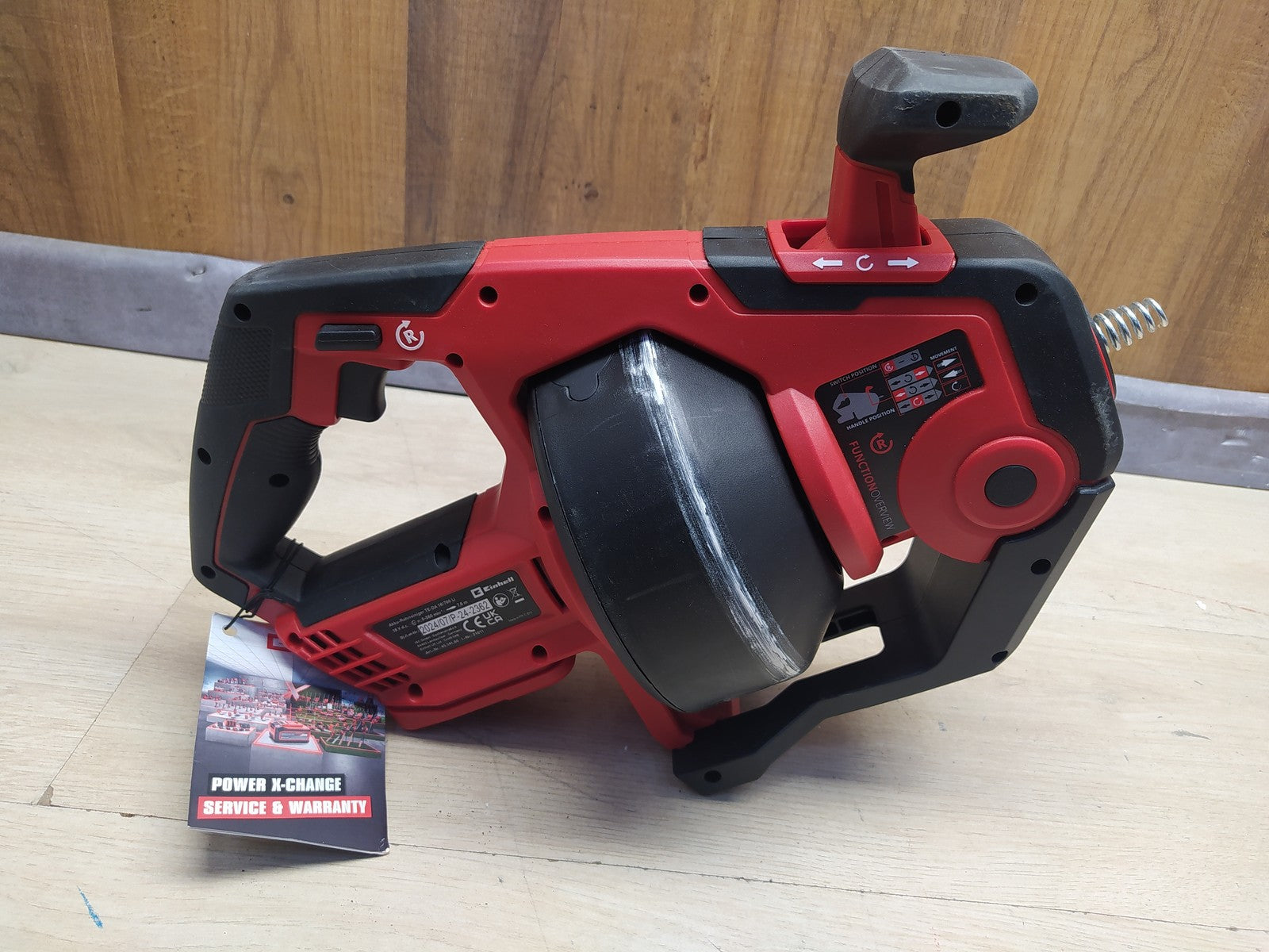 Einhell Akku-Rohrreiniger TE-DA 18/760 Li solo (4514160), I36915