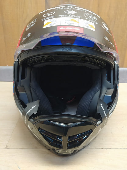 LS2 FF901 ADVANT-X Carbon Klapphelm Motorrad, Größe L (59-60), I37615