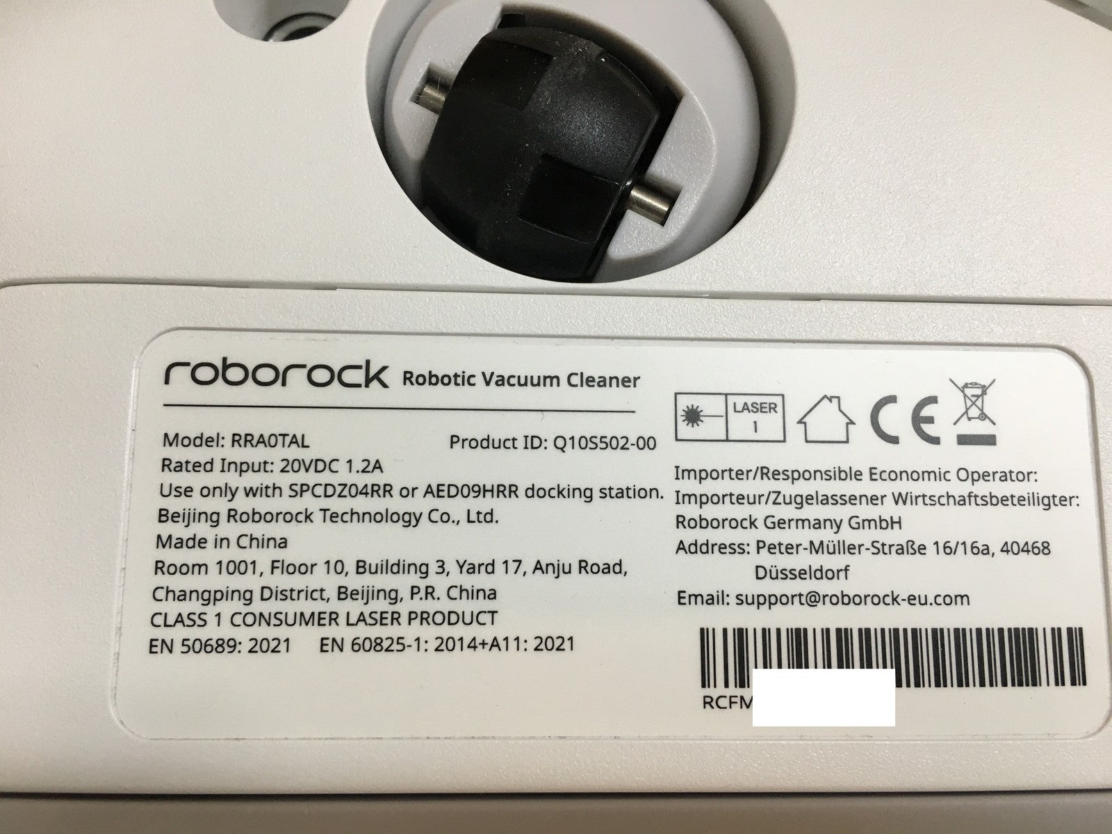 roborock Q10 S5 Saugroboter mit Wischfunktion RRA0TAL, weiß, I39817