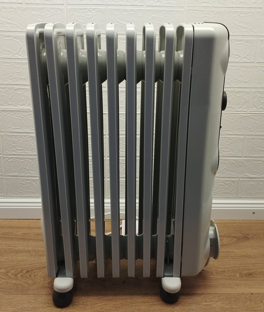 De'Longhi Radia S TRRS0920 Ölradiator 9 Rippen 2000 W Elektroheizung Weiß
