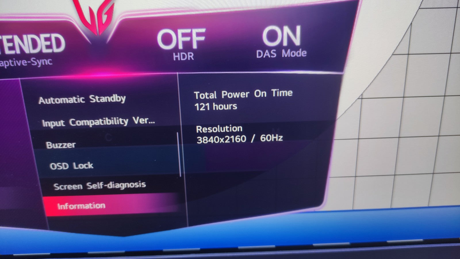 LG UltraGear 27G850A-B 4K Monitor 27" UHD 3840x2160 Nano IPS NVIDIA G-Sync 480Hz