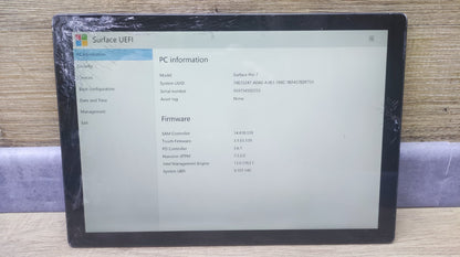 Microsoft Surface Pro 7 Tablet 12.3" 2736x1824 Intel i5 8GB 256GB GLASBRUCH
