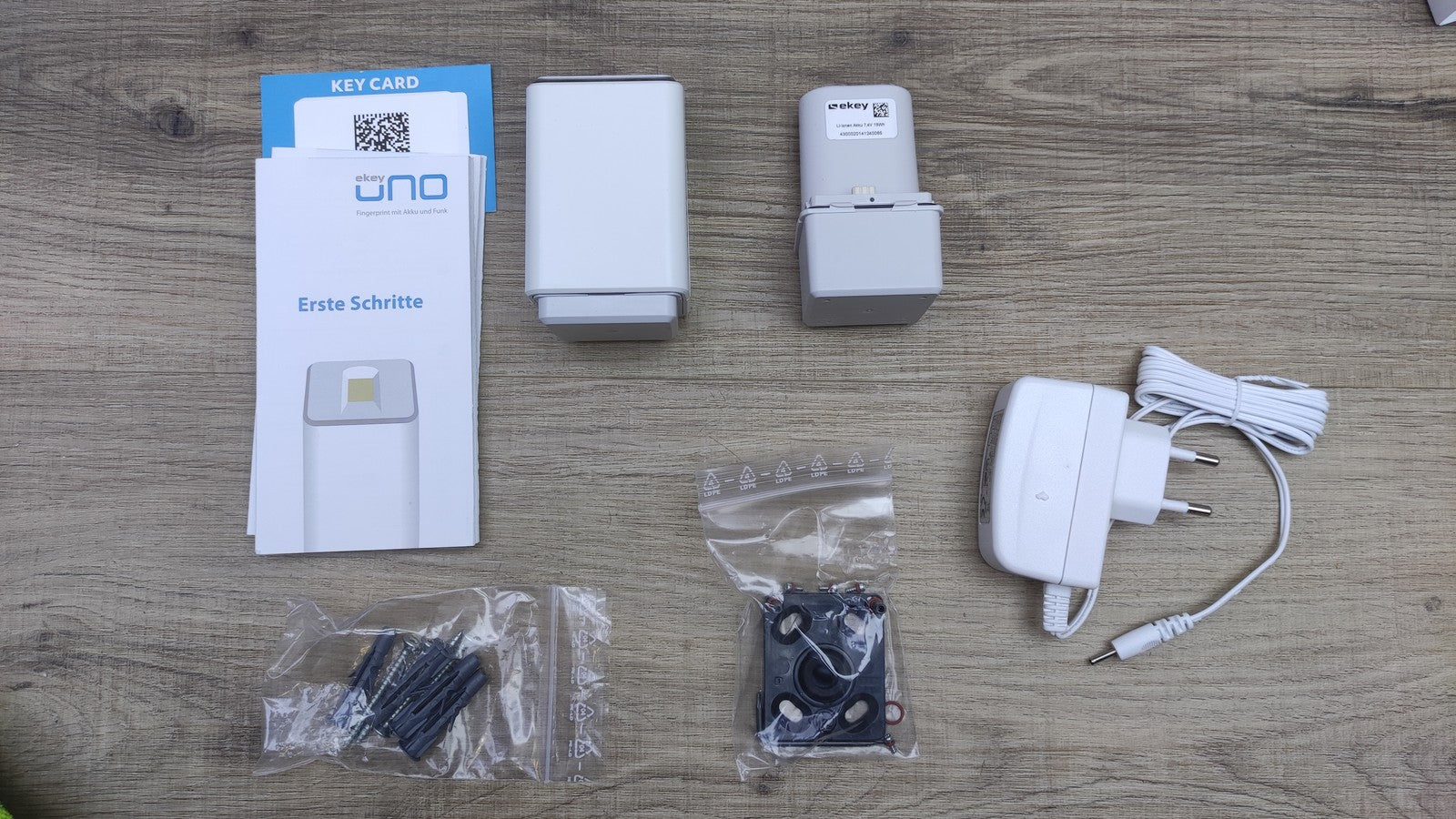 EKEY UNO 200102 Tür-Fingerabdruckleser weiß, I35201