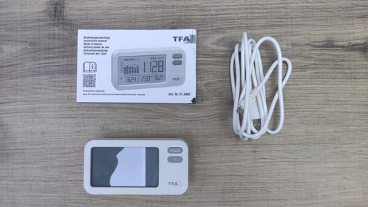 TFA Dostmann 31.5009.02 CO2 Messgerät Thermo-Hygrometer, I38650