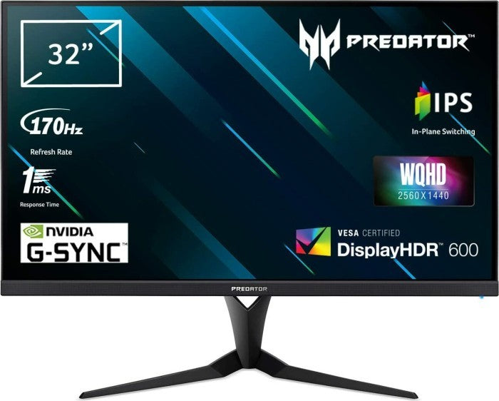 Acer Predator XB3 XB323UGPbmiiprzx Gaming Monitor 32" 2560x1440 G-Sync 170Hz OC