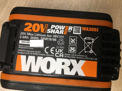 WORX WG322E Akku-Kettensäge 20V, 25cm Schnittlänge, I37849