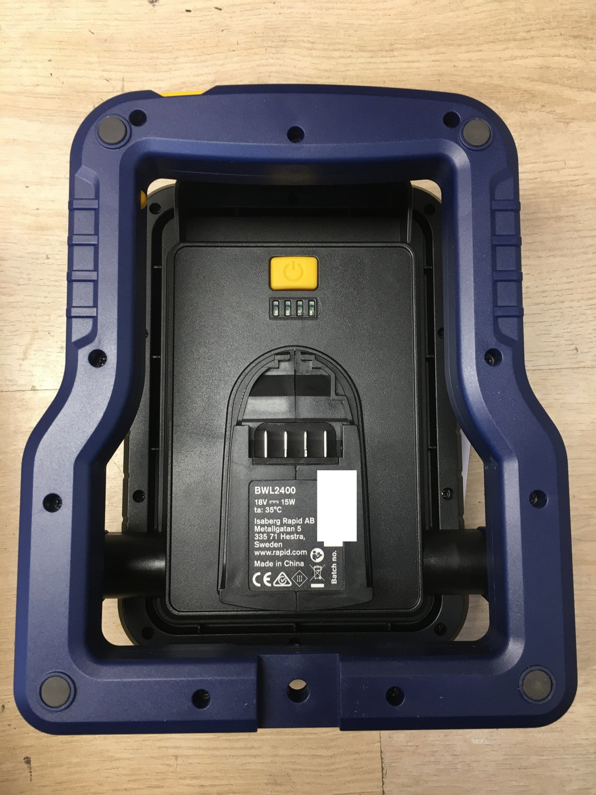 Rapid Akku-Arbeitsleuchte BWL2400 Solo Ultrahelle 2400 Lumen, I38607
