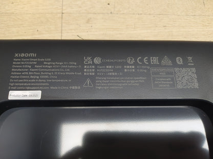 Xiaomi Smart Scale S200 Intelligente Personenwaage MJTZC02YM, I39019