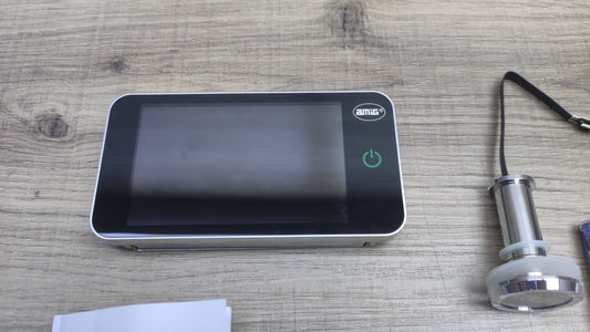 AMIG Türpion  mit LCD-Display von 4 Zoll, silberfarben, I34630