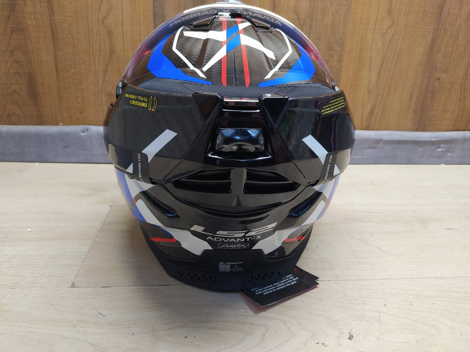 LS2 FF901 ADVANT-X Carbon Klapphelm Motorrad, Größe L (59-60), I37615