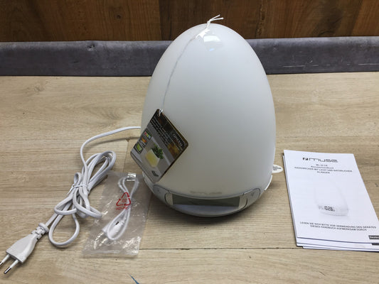 Muse Wecker mit LED Licht ML-30CR, I36578