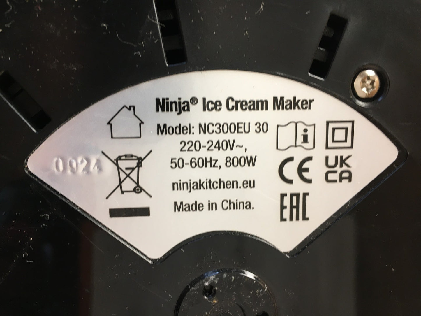 Ninja NC300EU Eismaschine & Dessertmaschine, I36561