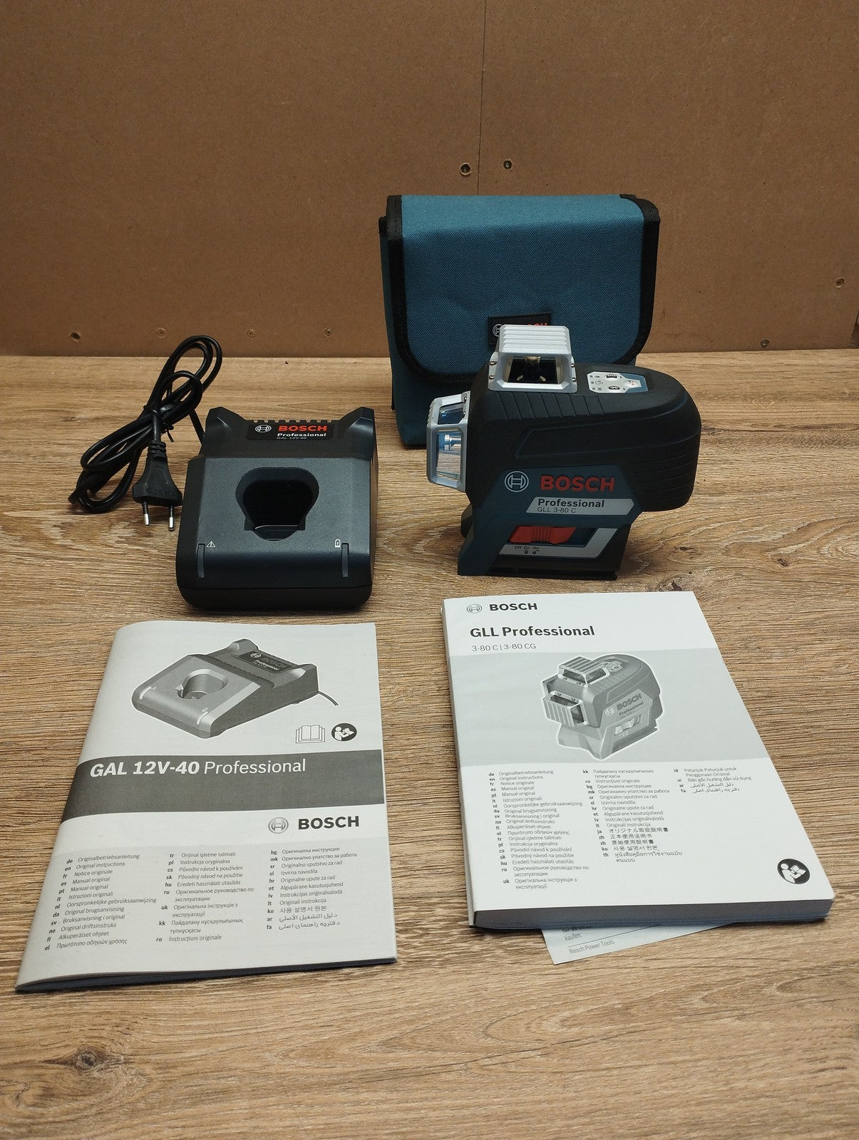 Bosch Professional GLL 3-80 C Linienlaser Beschreibung lesen !!!