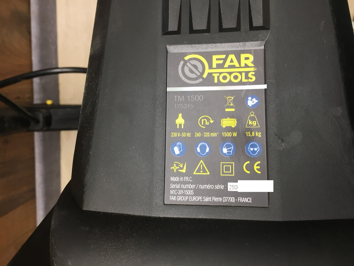 Fartools TM 1500 Elektrische Grabenfräse (175315), 1500 W, I40891