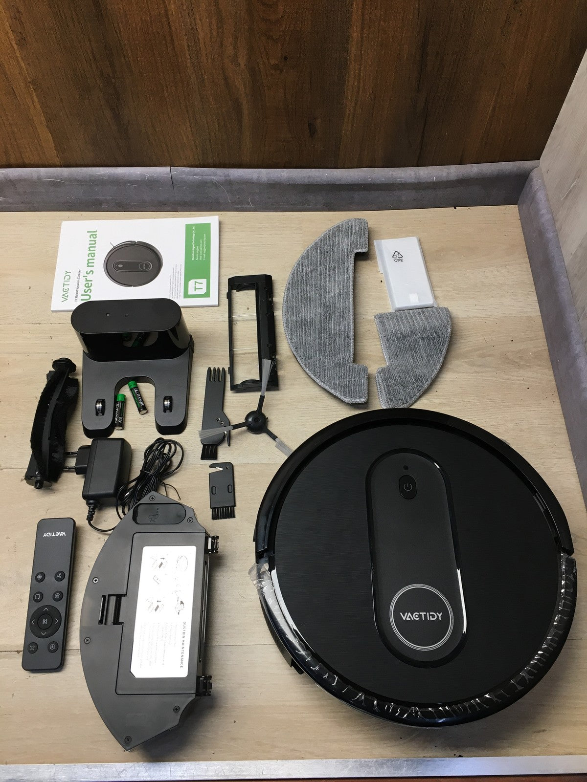 Vactidy Nimble T7 Saugroboter mit Wischfunktion 2 in 1, I36061